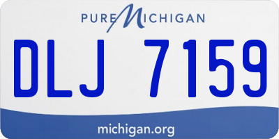 MI license plate DLJ7159