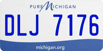 MI license plate DLJ7176