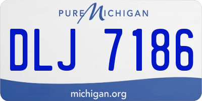 MI license plate DLJ7186