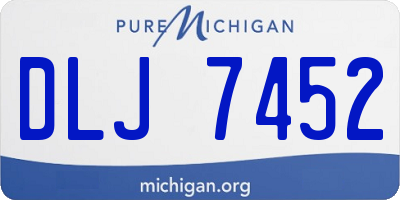 MI license plate DLJ7452