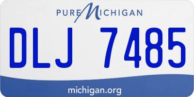 MI license plate DLJ7485