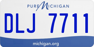 MI license plate DLJ7711