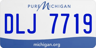 MI license plate DLJ7719