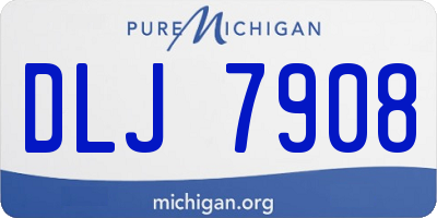 MI license plate DLJ7908