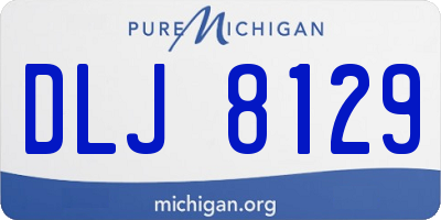 MI license plate DLJ8129