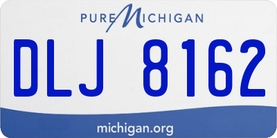 MI license plate DLJ8162
