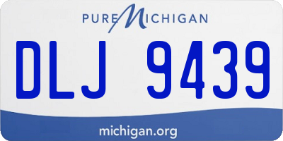 MI license plate DLJ9439