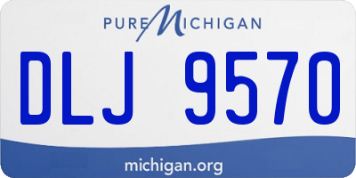 MI license plate DLJ9570