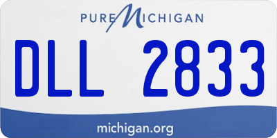 MI license plate DLL2833