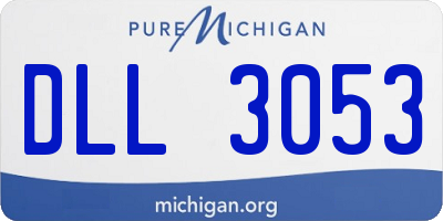 MI license plate DLL3053
