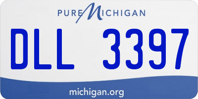 MI license plate DLL3397