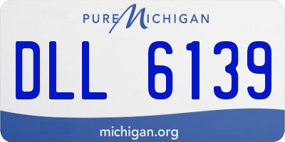 MI license plate DLL6139