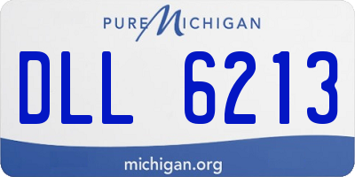 MI license plate DLL6213