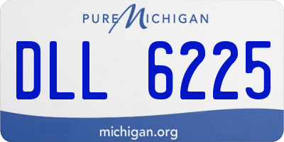 MI license plate DLL6225