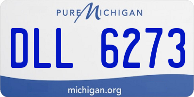 MI license plate DLL6273