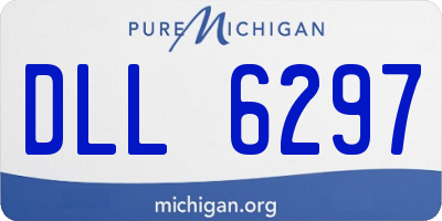 MI license plate DLL6297