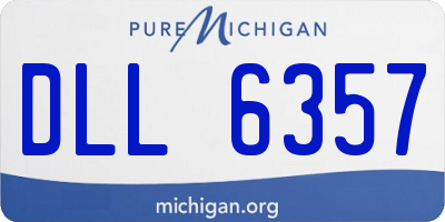 MI license plate DLL6357