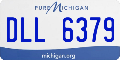 MI license plate DLL6379