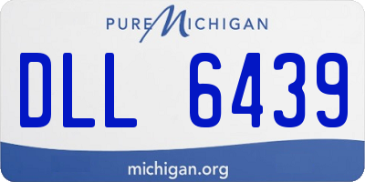 MI license plate DLL6439