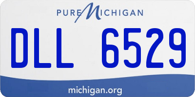 MI license plate DLL6529