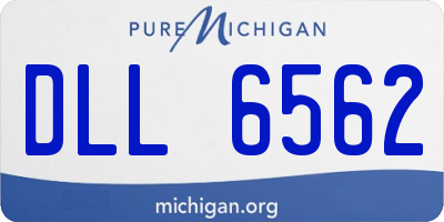 MI license plate DLL6562