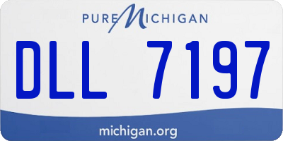 MI license plate DLL7197