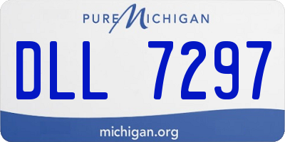 MI license plate DLL7297