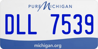 MI license plate DLL7539