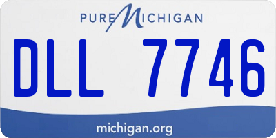 MI license plate DLL7746