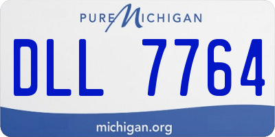 MI license plate DLL7764