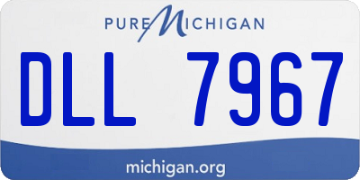 MI license plate DLL7967