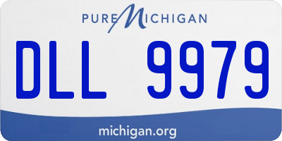 MI license plate DLL9979