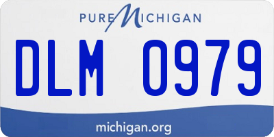 MI license plate DLM0979
