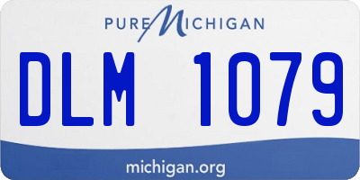 MI license plate DLM1079