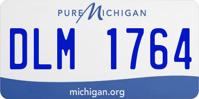 MI license plate DLM1764