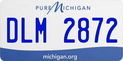 MI license plate DLM2872