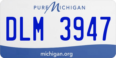 MI license plate DLM3947
