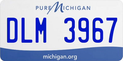 MI license plate DLM3967