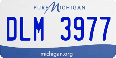 MI license plate DLM3977