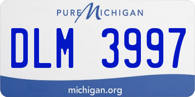 MI license plate DLM3997