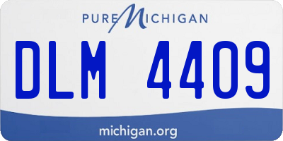 MI license plate DLM4409