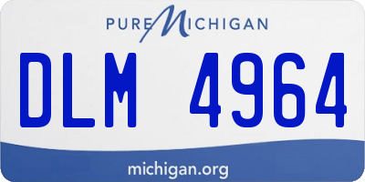 MI license plate DLM4964