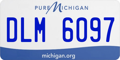 MI license plate DLM6097