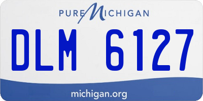 MI license plate DLM6127