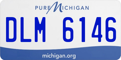 MI license plate DLM6146