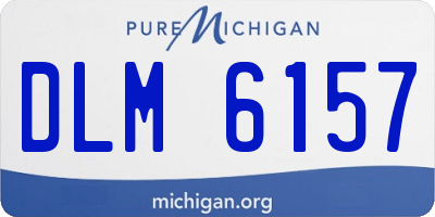 MI license plate DLM6157