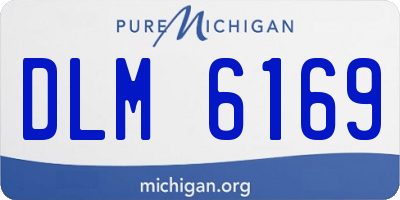MI license plate DLM6169