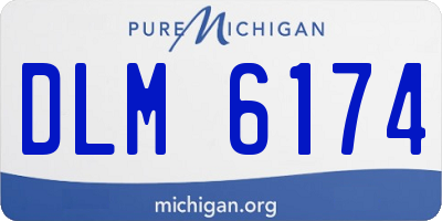 MI license plate DLM6174