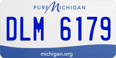 MI license plate DLM6179