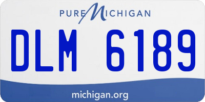 MI license plate DLM6189